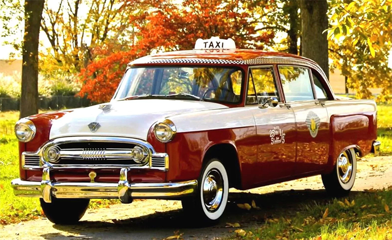 Яркий и броский Checker А8, послуживший основой будущих лучших в Америке такси. 1956–1958 гг.