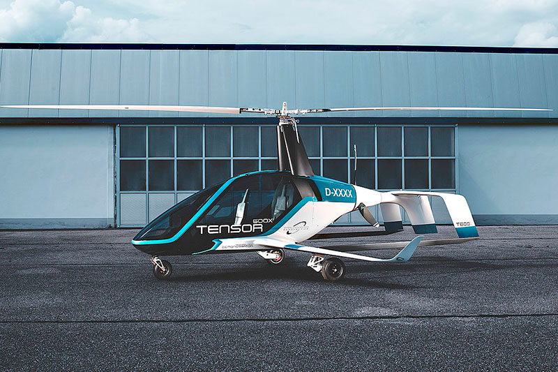 В Германии провели новые испытания летающего такси - Tensor 600X