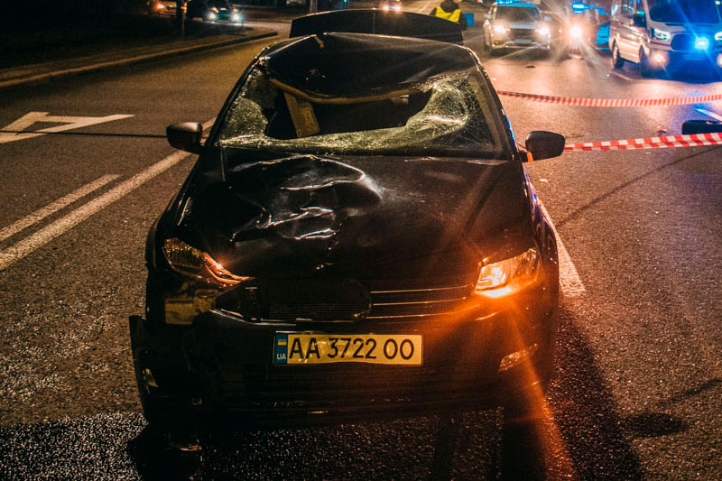 Водитель агрегатора-такси Bolt сбил насмерть мужчину на проспекте Победы в Киеве