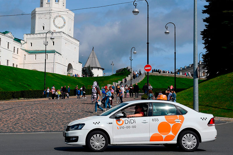 Китайский агрегатор такси DiDi решил захватить рынок такси в России 