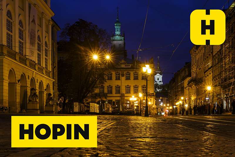 Словацкий онлайн-сервис заказа такси Hopin запустился во Львове