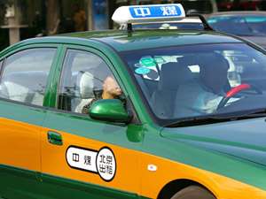 Президент Китая разъезжает на городском такси