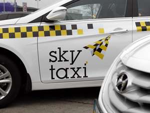 Государственная служба Sky Taxi поделилась цифрами