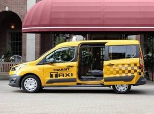 Ford представил такси для США на основе вэна Transit Connect