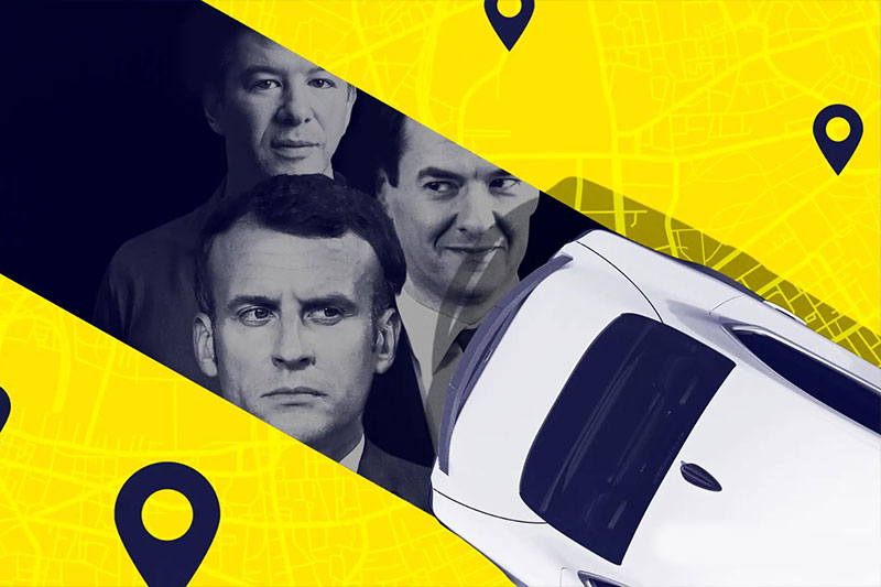 Расследования ICIJ об Uber: лобби в лице Макрона и аварийная кнопка против полиции