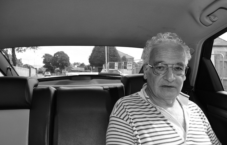 Фотопроект Майка Харви "Что видит таксист на заднем сидении" (фото)