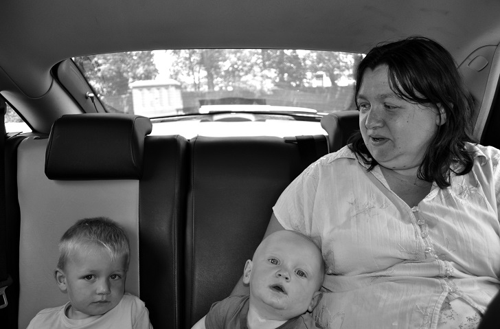 Фотопроект Майка Харви "Что видит таксист на заднем сидении" (фото)