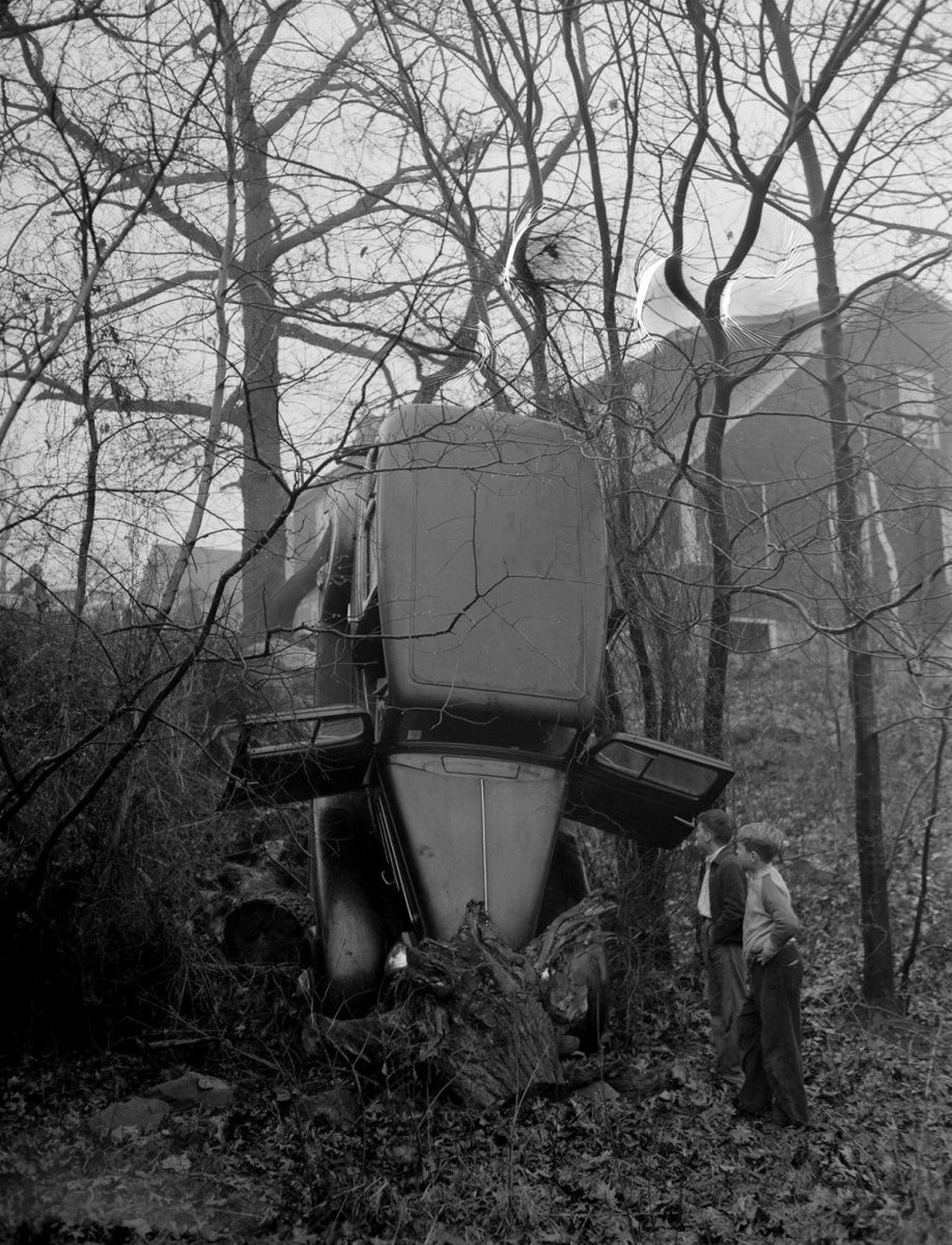 Автомобильные аварии 1930-х годов - потрясающие фотографии