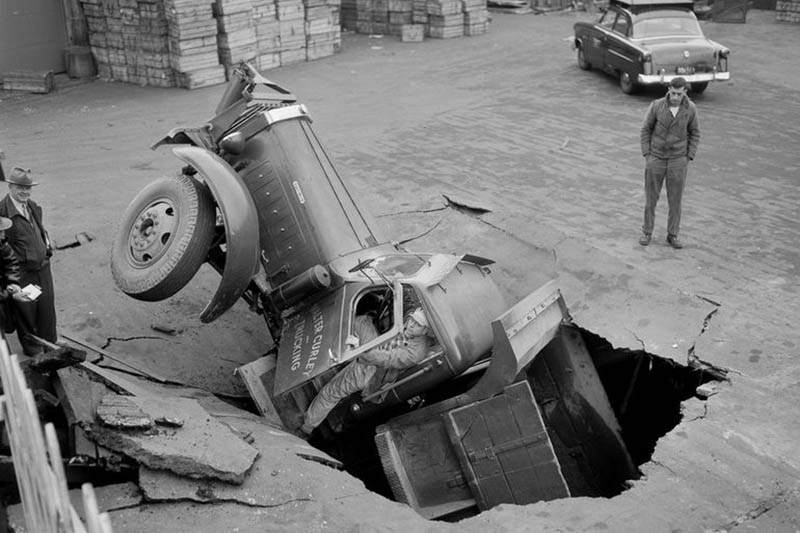 Автомобильные аварии 1930-х годов - потрясающие фотографии