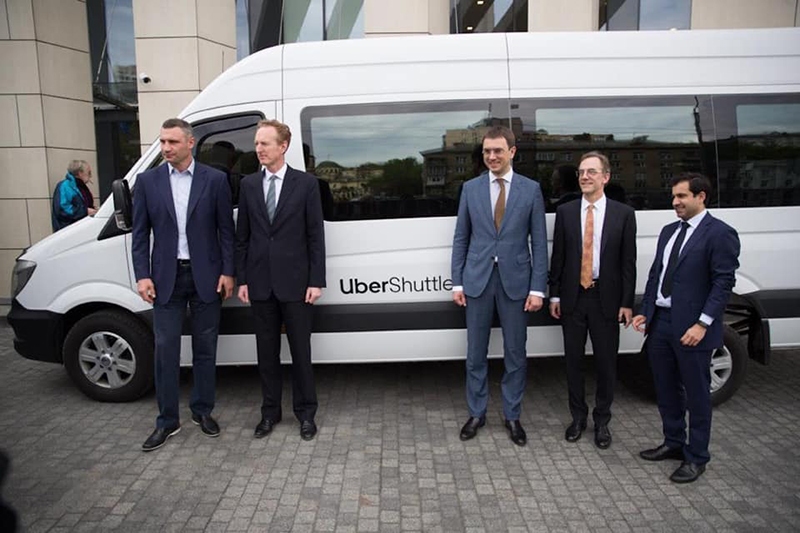 Uber запустил пилотный проект Uber Shuttle в Киеве на 2 маршрутах по цене до 30 грн
