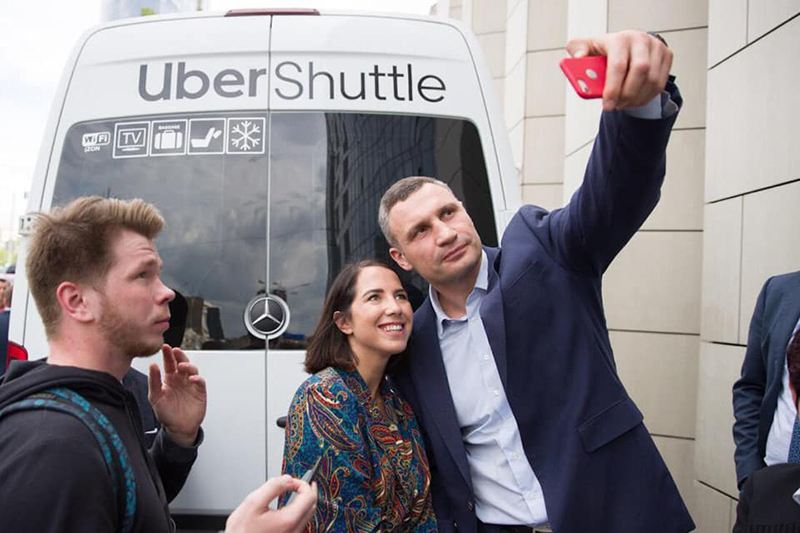 Uber запустил пилотный проект Uber Shuttle в Киеве на 2 маршрутах по цене до 30 грн