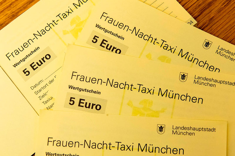 В Мюнхене часть расходов на такси для женщин будет оплачиваться из городского бюджета
