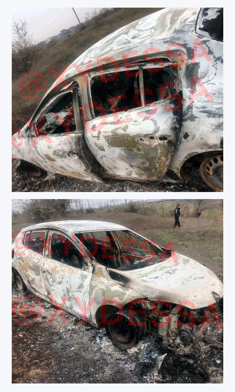 Под Одессой зверски убили женщину-таксиста, автомобиль сожгли - Происшествие Такси Сервис