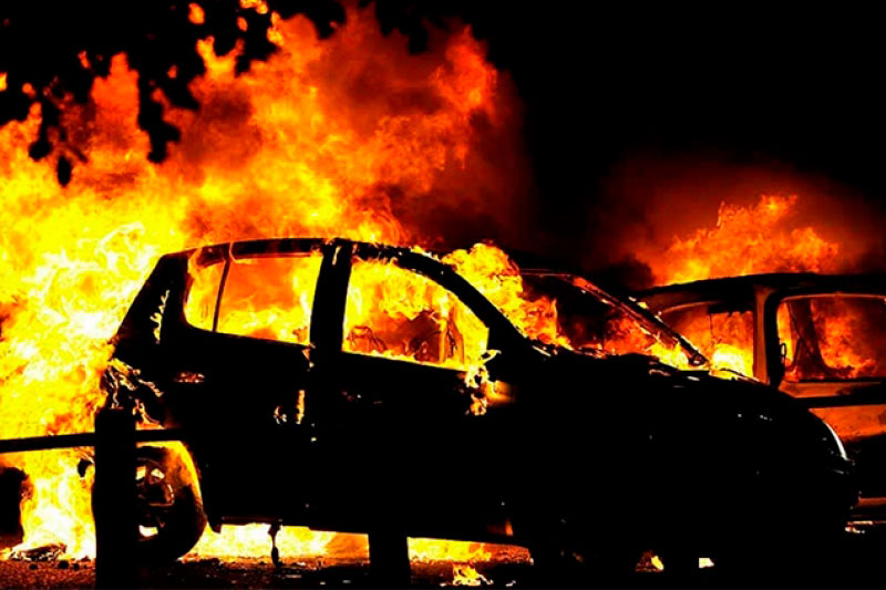 Под Одессой зверски убили женщину-таксиста, автомобиль сожгли