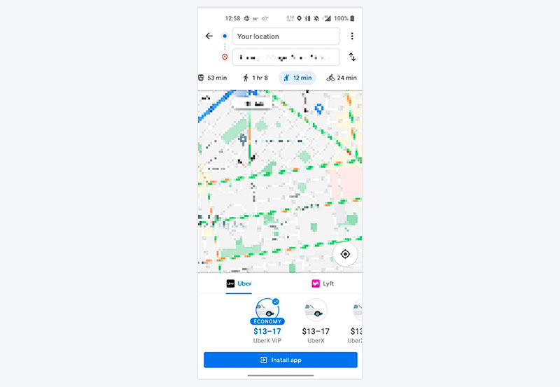 Обновление Google Maps: возможность вызвать Uber, пешеходные переходы и новости - Технологии Такси Сервис