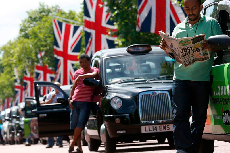 Uber идёт на уступки профсоюзам таксистов в Великобритании
