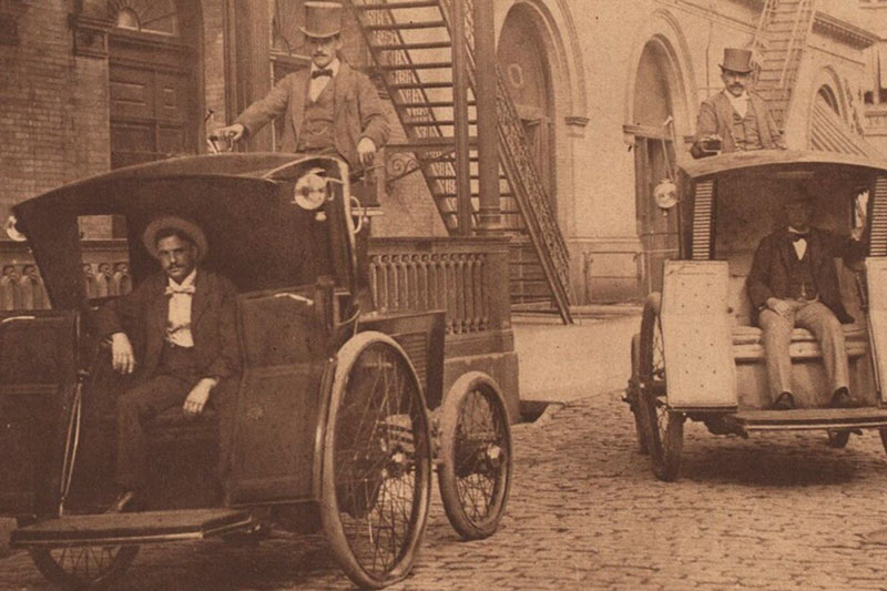 История такси: Какими были автомобили такси в 1910-х годах (фото)