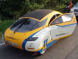 Такси на солнечных батареях в Италии