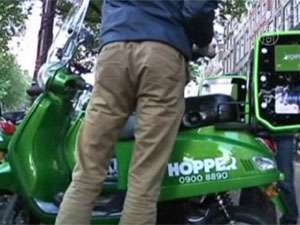 Hopper - такси-скутеры в Амстердаме