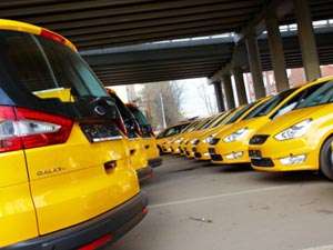 Ford Galaxy такси - специальная серия для нового российского такси 