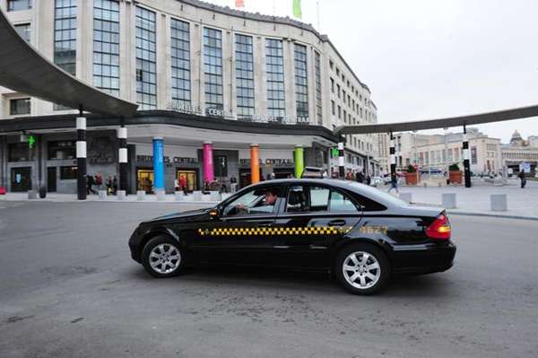 В Брюсселе запретили американское такси